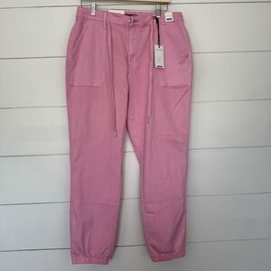 Judy Blue Women’s 15/32 Pink Denim Joggers New